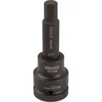 Ks Tools 3/4" power bit socket esagono lungo, 17 mm, 450.0461