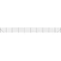 Syfax Recinzione Metallica con Picchetti Ancoraggio Antracite 1,6x25m