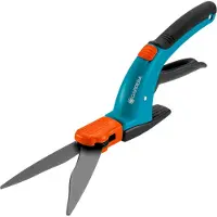 Gardena Comfort Swivel Grass Shears – 360° Wavy Blades – Guide Shoe – Non-Stick Coating