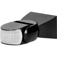 ORNO-POLSKA Rilevatore di movimento 360/180 Grado IP65 1200W nero 2 sensori