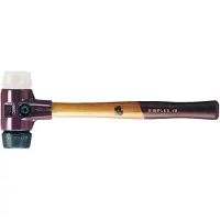HALDER Schonhammer SIMPLEX 80 mm Gomma/Nylon | 4030618300779