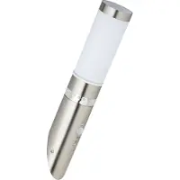 Brilliant Applique brillante per esterni Bole, in acciaio inox, con rilevatore di movimento