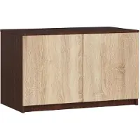 Akord Soppalco per armadio S 90 cm wenge sonoma 2 porte