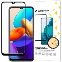 Wozinsky Vivo Y35 / Y22 / Y22s vetro temperato a schermo intero 9H con cornice, nero