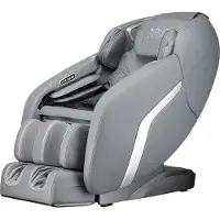 HOME DELUXE - Poltrona massaggiante DUNES antracite - incl. funzione a gravità zero, Bluetooth e riscaldamento I Poltrona massaggiante Poltrona relax con funzione calore