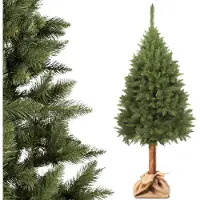 Kadax Albero di Natale "Mireval", albero di Natale con tronco da 180 cm