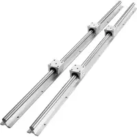 Vevor 2x SBR20-800mm Guida lineare Guida di scorrimento Guida lineare Guida di scorrimento
