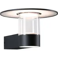 Paulmann Lampada da parete per esterni a LED Sienna Rilevatore di movimento crepuscolare (HF) resistente all'acqua di mare