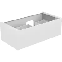 Keuco EDITION 11 Meuble sous-lavabo pour lavabos encastrables, 1 tiroir frontal, position du lavabo à droite, 1050x350x535mm, 31254390000, 31254390000