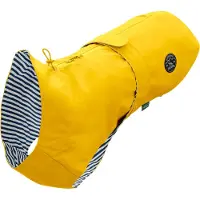 Hunter Milford Cappottini per cani (Rücken 75 cm - Hals 38-83 cm / Bauch 64-84 cm, giallo)