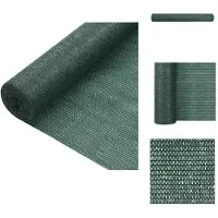 vidaXL Schermo per recinzione verde 3,6x10 m HDPE 75 g/m² - Ombrelloni e protezioni solari