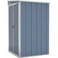 Syfax Capanno Giardino a Parete Grigio 118x100x178 cm Acciaio Zincato