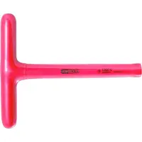 Ks Tools Chiave a T con isolamento protettivo 18x200 mm - 117.1778