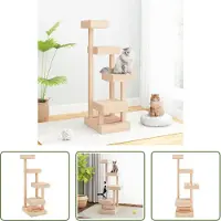 The Living Store tiragraffi 45,5x49x103 cm in legno di pino massiccio