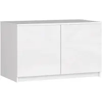 Akord Nadställning per guardaroba S90 2D 2 ripiani bianco lucido