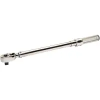 Bahco Chiave Dinamometrica Adjustable Trigger Mechanical With Marked Scale And Fixed Ratchet Head Metal Handle