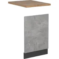Vicco Pannello frontale R-Line Calcestruzzo 45 cm , PL Rovere, Model 54224
