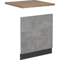 Vicco Pannello frontale R-Line Calcestruzzo 60 cm , PL Rovere, Model 54050