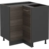 Vicco Mobile ad angolo cucina R-Line Grigio nobile 75.6 cm senza piano di lavoro, Model 54017