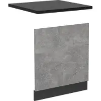 Vicco Pannello frontale R-Line Calcestruzzo 60 cm , PL Antracite, Model 53992