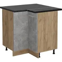 Vicco Mobile ad angolo cucina R-Line Calcestruzzo 75.6 cm , PL Antracite, Model 53502