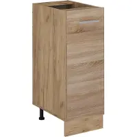 Vicco Armadio cucina dispensa alto R-Line Sonoma 30 cm senza piano di lavoro, Model 53922
