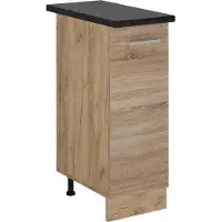Vicco Armadio cucina dispensa alto R-Line Sonoma 30 cm , PL Antracite, Model 54157