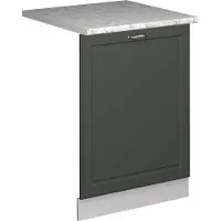 Vicco Pannello frontale della lavastoviglie Fame-Line Verde-oro rustico 60 cm , PL Marmo, Model 55308