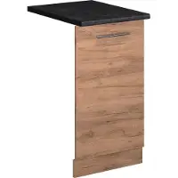 Vicco Pannello frontale della lavastoviglie Fame-Line Rovere dorato 45 cm , PL Antracite, Model 54802