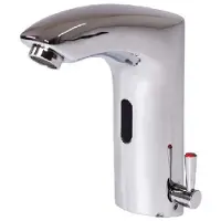 Jet Dryer Sensor Faucets - Miscelatore per lavabo a sensore, a batteria, cromo 8596220009296