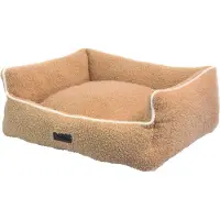 Nobby Lettino per cani Beige nuvoloso, dimensioni: 80 x 70 x 23 cm