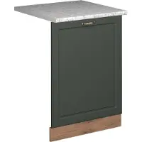 Vicco Pannello frontale della lavastoviglie Fame-Line Verde-oro rustico 60 cm , PL Marmo, Model 55302