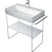 Duravit DuraSquare console en métal 86,5x45,1cm, pour lavabo 235380, sur pied, 0031111000, 0031111000
