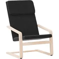 Syfax Sedia Relax Nera in Tessuto