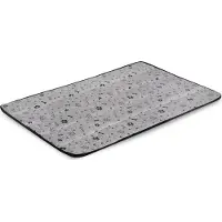 AIO Factory Tappetino per cani 120x80 cm impermeabile osso nero