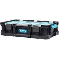 Dedra Organizzatore Di Cassette Degli Attrezzi Plus Sas+All N0303, Sistema Sas