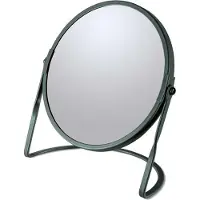 Spirella specchio da trucco AKIRA MATT VERDE SCURO