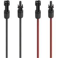 Hama 00223902 Prolunga cavo solare MC4 5m rosso/nero
