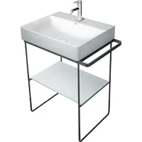 Duravit DuraSquare console en métal 66,5x45,1cm, pour lavabo 235360, sur pied, 0031014600, 0031014600