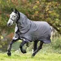 Horseware Amigo Bravo 12 Reflectech Plus 100g - Grigio/Riflettente, 115