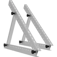 Offgridtec Supporto per moduli solari regolabile in inclinazione da 0 a 90° fino a 1040 mm di larghezza modulo