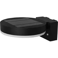 Osram ENDURA Style applique solare, nero, acciaio inox, IP44, sensore di movimento e di luce diurna, a energia solare, ideale per aree esterne