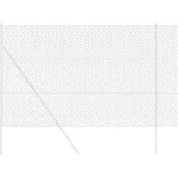 Syfax Recinzione Esagonale 1,6 x 10 m PVC Grigio