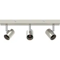 Syfax Faretto da soffitto Nichel 38 x 6,5 x 11,5 cm Metallo