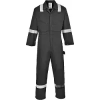 Portwest F813 Tuta Iona nera Gr. XL