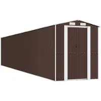 Syfax Capanno Giardino Marrone Scuro 192x1021x223 cm Acciaio Zincato