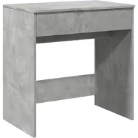 Syfax Toeletta con Specchio Grigio Cemento 73x46,5x120 cm