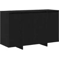 Syfax Credenza Rovere nero 120 x 41 x 75 cm Legno multistrato