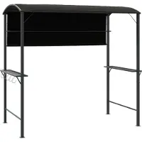 Syfax Gazebo con Tetto 220x110x200 cm Antracite