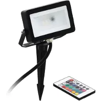Eglo Faretto Picchetto Esterno Moderno Faedo 4 Alluminio Nero Led